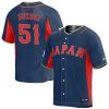 Seiya Suzuki #51 Japan Baseball World Baseball Classic Jersey – Navy