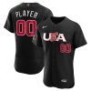 Custom USA World Baseball Classic WBC 2023 Black Jersey - All Stitched