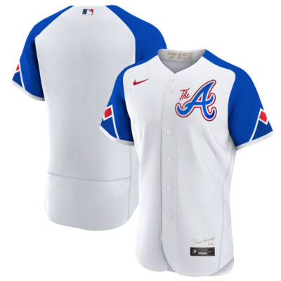 Alternative view of Atlanta Braves 2023 City Connect Player Jersey - All Stitched
