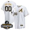white gold braves jersey