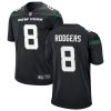 Aaron Rodgers New York Jets Black Game Jersey - All Stitched