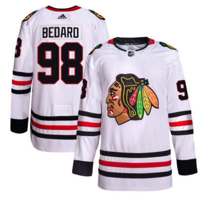 Alternative view of Connor Bedard Chicago Blackhawks Jersey Collection - All Stitched