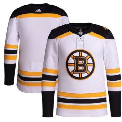 Boston Bruins Hockey White Jersey - All Stitched
