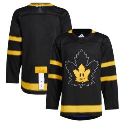 Alternative view of Custom Toronto Maple Leafs x Drew House Alternate Jersey - All Stitched