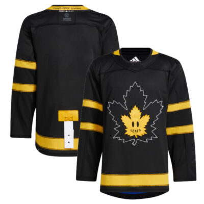 Alternative view of Custom Toronto Maple Leafs x Drew House Alternate Jersey - All Stitched