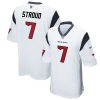 CJ Stroud Houston Texans White 2023 Game Jersey Stitched