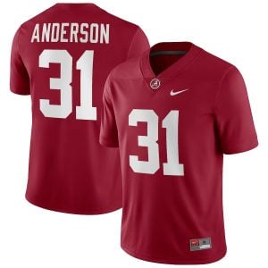 Will Anderson Jr. Alabama Crimson Tide College Football Stitched Jersey - Crimson