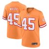 Devin White Tampa Bay Buccaneers Creamsicle Throwback Orange Jersey - All Stitched