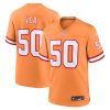 Vita Vea Tampa Bay Buccaneers Creamsicle Throwback Orange Jersey - All Stitched