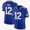 12th Fan Seattle Seahawks 2023 Royal Throwback Jersey - All Stitched