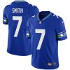 Geno Smith Seattle Seahawks 2023 Royal Throwback Jersey - All Stitched