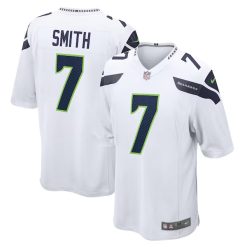 Alternative view of Geno Smith Seattle Seahawks 2023 Game Jersey Collection - All Stitched