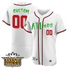 Atlanta Braves Outkast ATLiens Custom Name and Number White Jersey - All Stitched