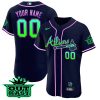 Atlanta Braves Outkast ATLiens Custom Name and Number Galaxy Jersey - All Stitched