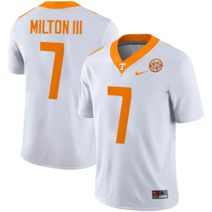 Joe Milton III Tennessee Volunteers College Football Stitched Game Jersey - White