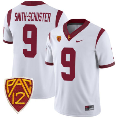 JuJu Smith-Schuster USC Trojans College Football White Game Jersey - All Stitched