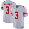 Miyan Williams Ohio State Buckeyes Football Gray Alternate Jersey w/ Patch Collection - All Stitched
