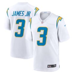 Derwin James Los Angeles Chargers White Game Jersey - All Stitched