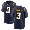 Derwin James Los Angeles Chargers Navy Game Jersey - All Stitched