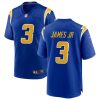 Derwin James Los Angeles Chargers Royal Blue Game Jersey - All Stitched