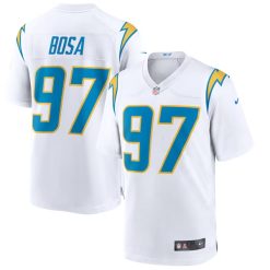 Joey Bosa Los Angeles Chargers White Game Jersey - All Stitched