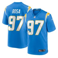 Joey Bosa Los Angeles Chargers Powder Blue Game Jersey - All Stitched