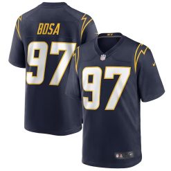 Joey Bosa Los Angeles Chargers Navy Game Jersey - All Stitched