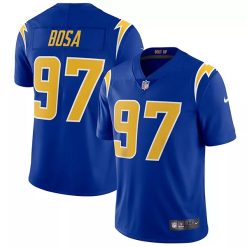 Alternative view of Joey Bosa Los Angeles Chargers Royal Blue Game Jersey - All Stitched