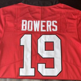 Custom Red White-Black Performance T-Shirt photo review