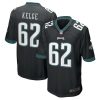 Jason Kelce Philadelphia Eagles Black Game Jersey - All Stitched