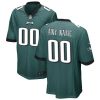 Custom Philadelphia Eagles Green Game Jersey - All Stitched