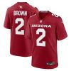 Marquise Brown Arizona Cardinals Cardinal Game Jersey - All Stitched