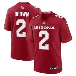 Marquise Brown Arizona Cardinals Cardinal Game Jersey - All Stitched