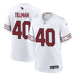 Pat Tillman Arizona Cardinals White Game Jersey - All Stitched