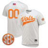 Tennessee Volunteers College Baseball Stitched Custom Number Jersey - White