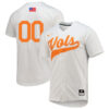 Custom Tennessee Volunteers Baseball White Game Jersey - All Stitched