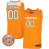 Tennessee Volunteers Women's College Basketball Stitched Custom Jersey - Orange