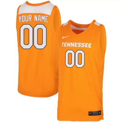 Alternative view of Tennessee Volunteers Women's College Basketball Stitched Custom Jersey - Orange
