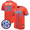 Florida Gators College Baseball Game Custom Name & Number Jersey - Orange