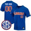 Florida Gators College Baseball Game Custom Name & Number Jersey - Royal Blue
