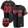 Ohio State Buckeyes Baseball "Go Buckeyes" Concept Stitched Custom Jersey - Black