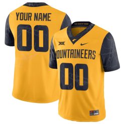 West Virginia Mountaineers Country Roads Football Stitched Jersey