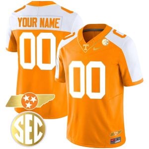 Tennessee Volunteers Gold Limited Custom All Stitched Jersey - Alternate Orange
