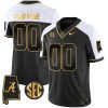 Alabama Crimson Tide “Alabama Map” Stitched Custom Jersey – Alternate Black