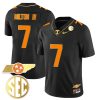 Joe Milton III Tennessee Volunteers Gold Version Stitched Jersey - Black