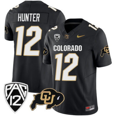 Travis Hunter Colorado Buffaloes Vapor Limited Stitched Jersey - Black
