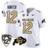 Travis Hunter Colorado Buffaloes Vapor Limited Stitched Jersey - White