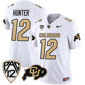 Travis Hunter Colorado Buffaloes Vapor Limited Stitched Jersey - White