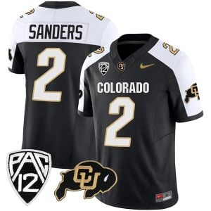 Shedeur Sanders Colorado Buffaloes Vapor Limited Stitched Jersey - Alternate Black