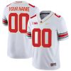 Custom Ohio State Buckeyes Football White Gold Version Jersey - All Stitched